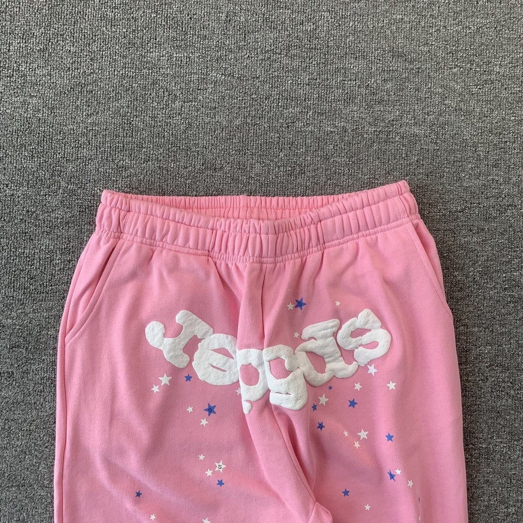 SP5DER OG WEB SWEATPANTS PINK - Phantom Kicks
