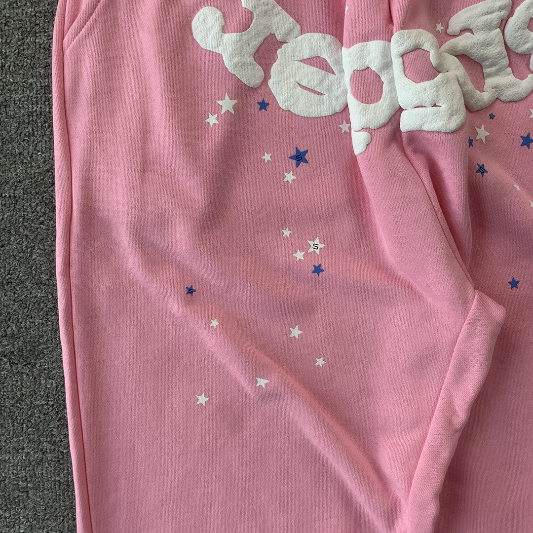SP5DER OG WEB SWEATPANTS PINK - Phantom Kicks