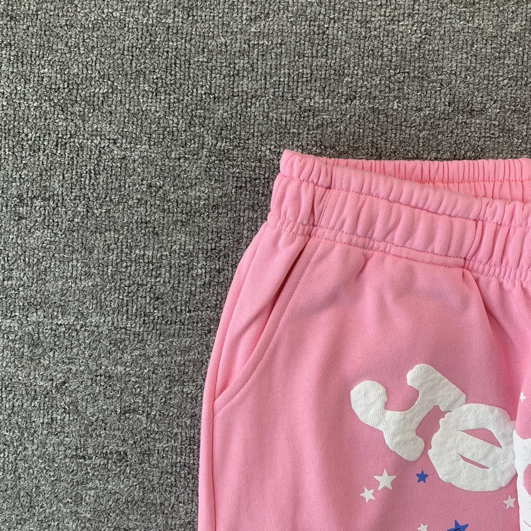 SP5DER OG WEB SWEATPANTS PINK - Phantom Kicks