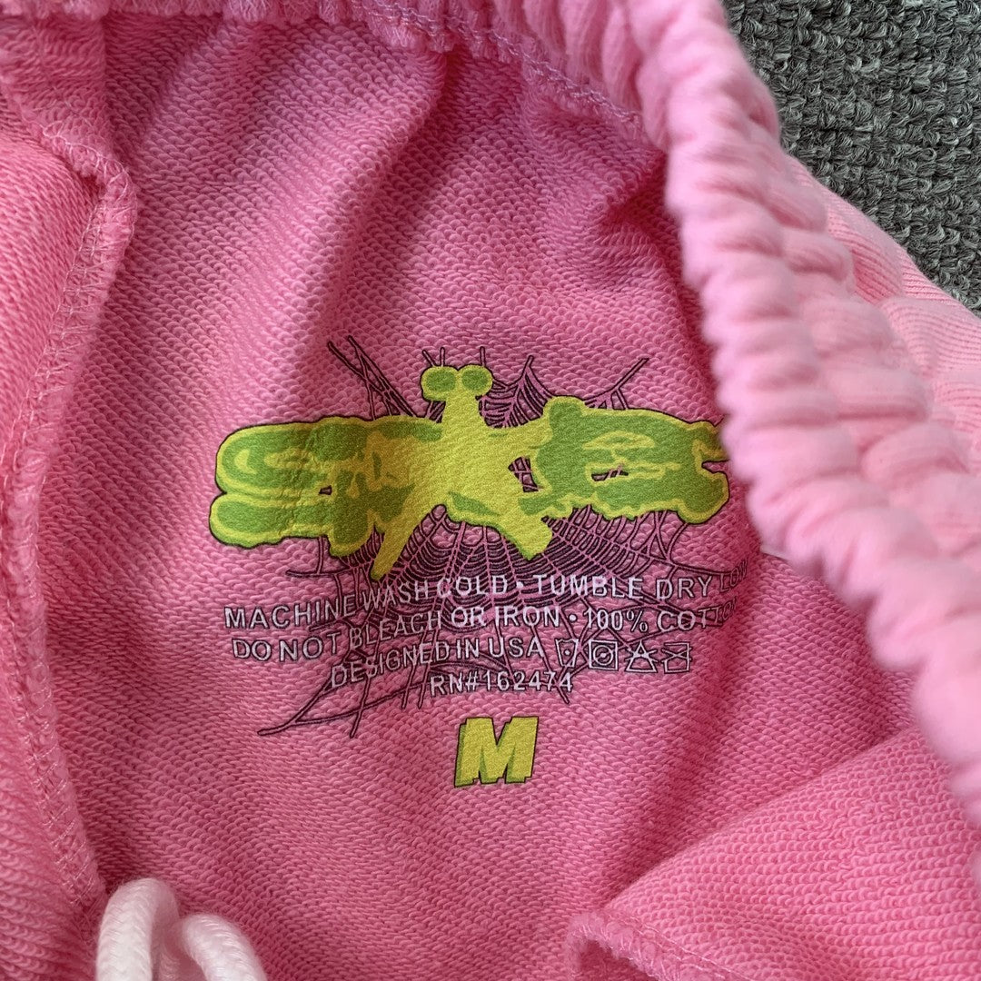 SP5DER OG WEB SWEATPANTS PINK - Phantom Kicks