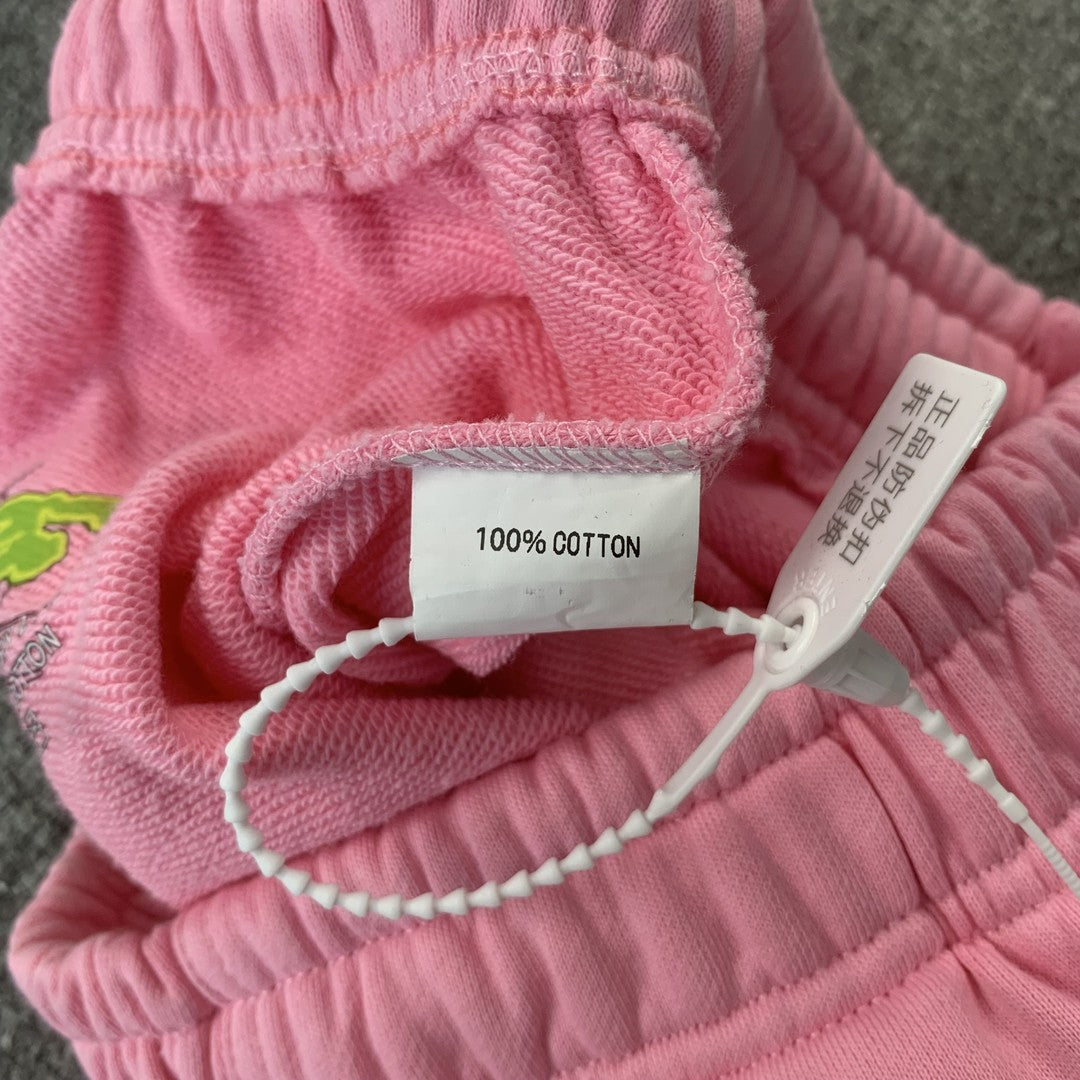 SP5DER OG WEB SWEATPANTS PINK - Phantom Kicks