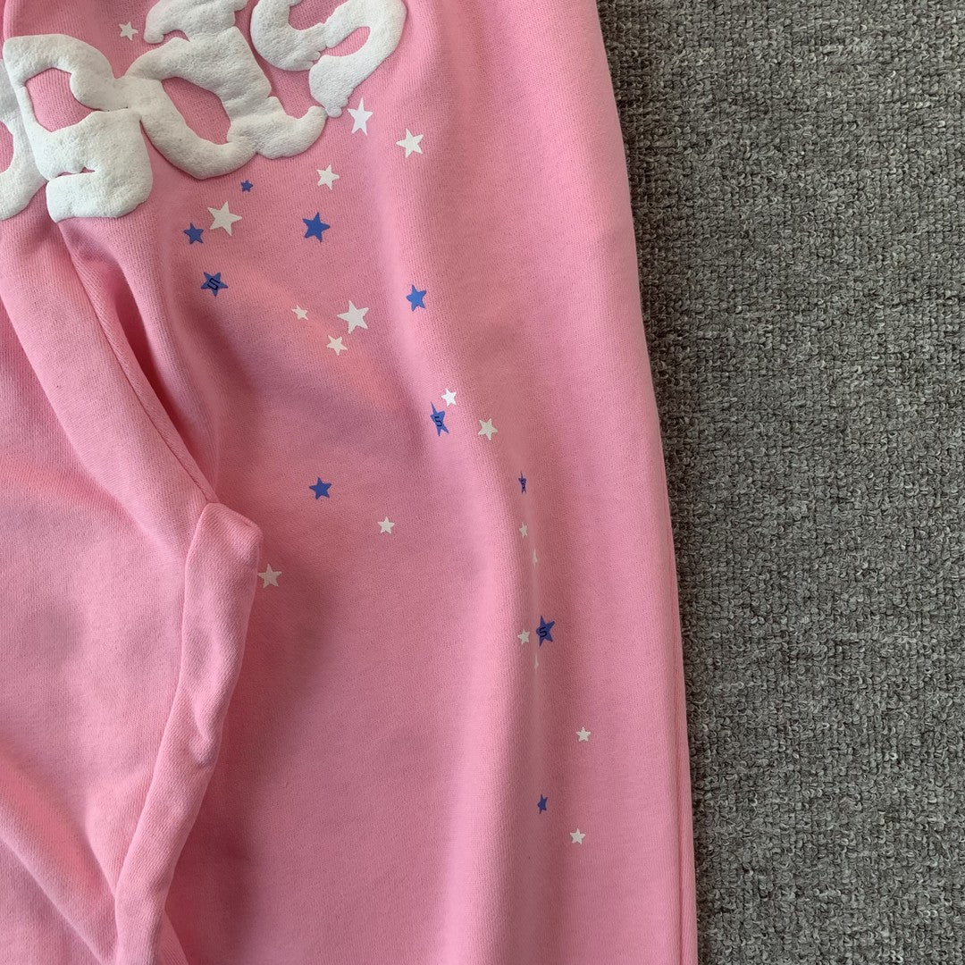 SP5DER OG WEB SWEATPANTS PINK - Phantom Kicks