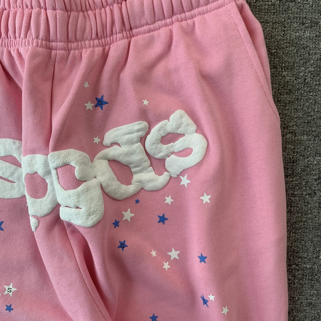 SP5DER OG WEB SWEATPANTS PINK - Phantom Kicks