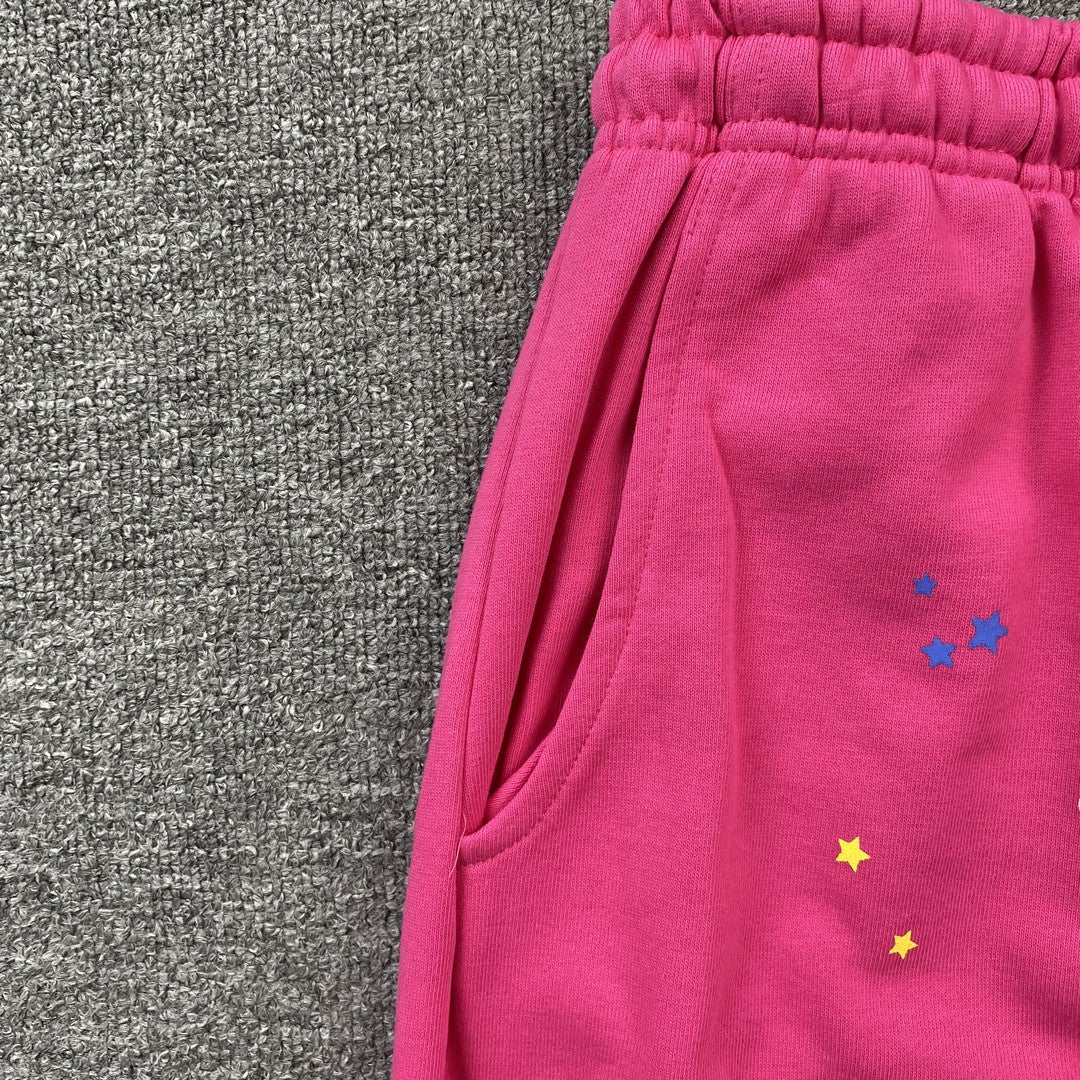 SP5DER P*NK SWEATPANTS PINK - Phantom Kicks