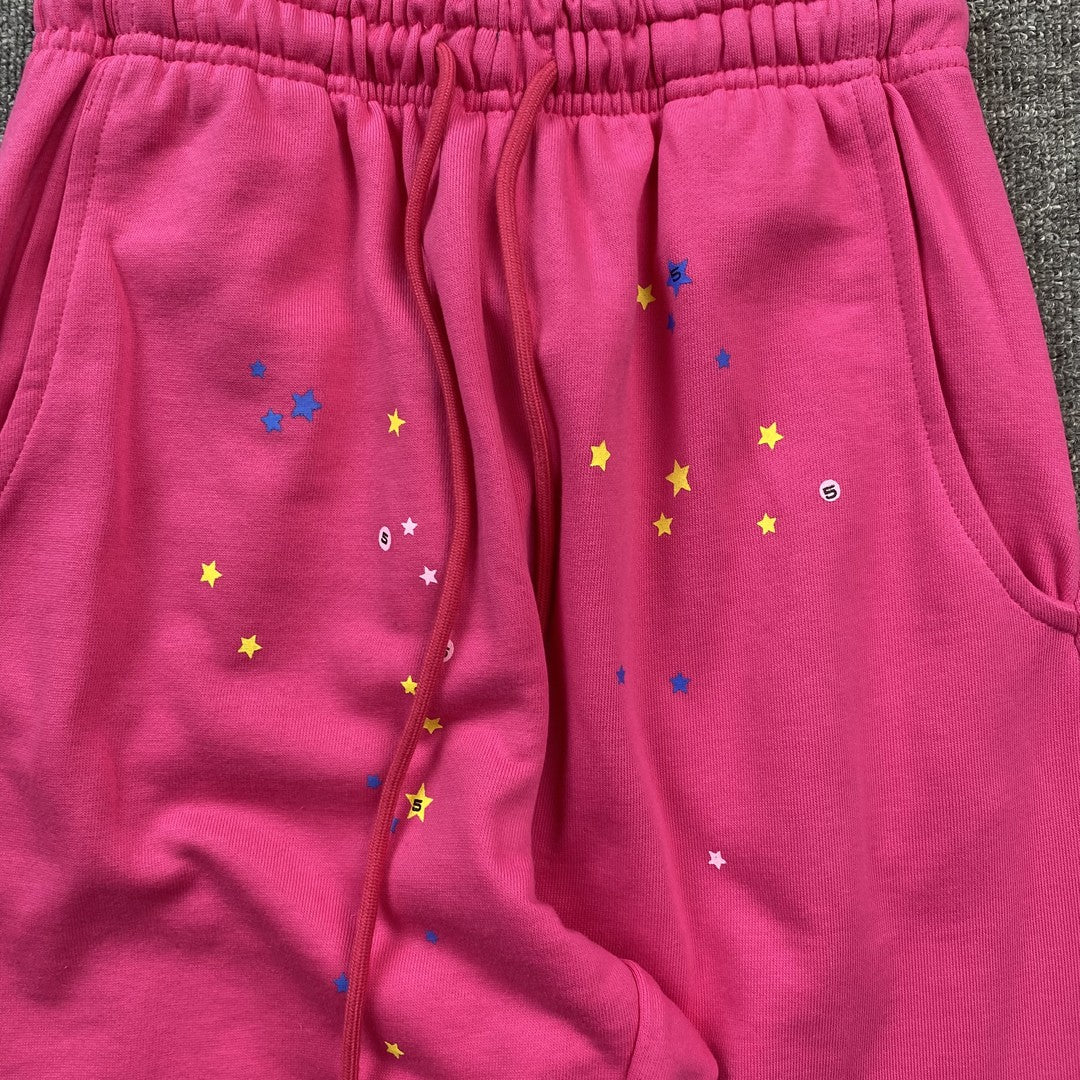 SP5DER P*NK SWEATPANTS PINK - Phantom Kicks