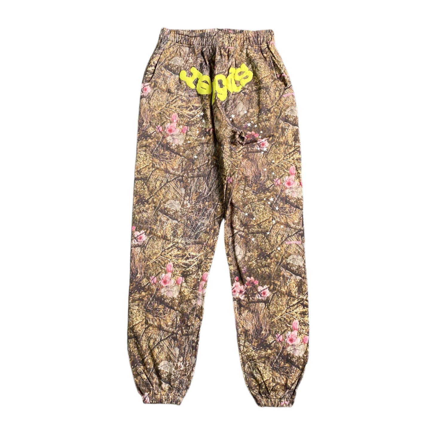 SP5DER REAL TREE OG WEB SWEATPANTS CAMO - Phantom Kicks