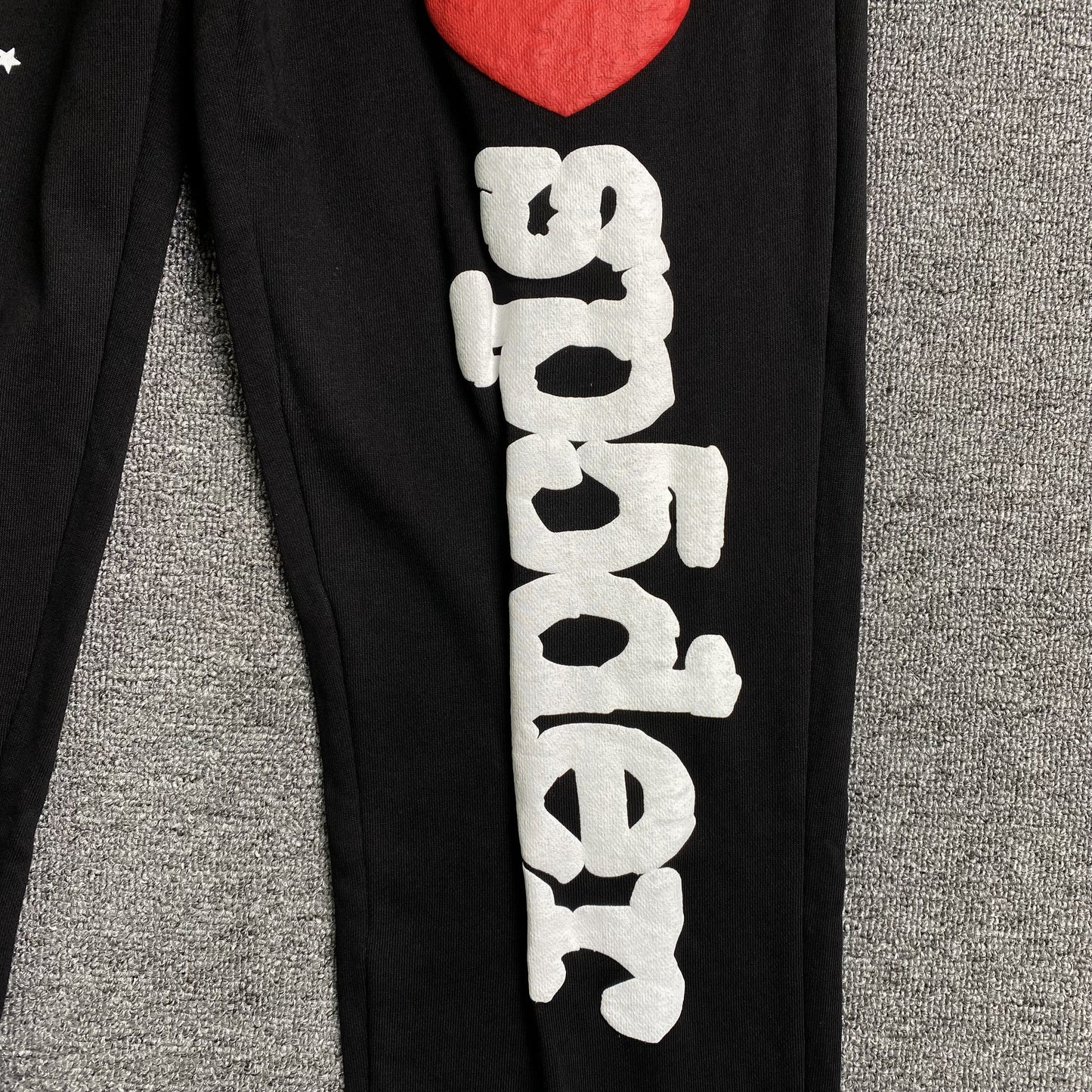 SP5DER SOUVENIR SP5 SWEATPANTS BLACK - Phantom Kicks