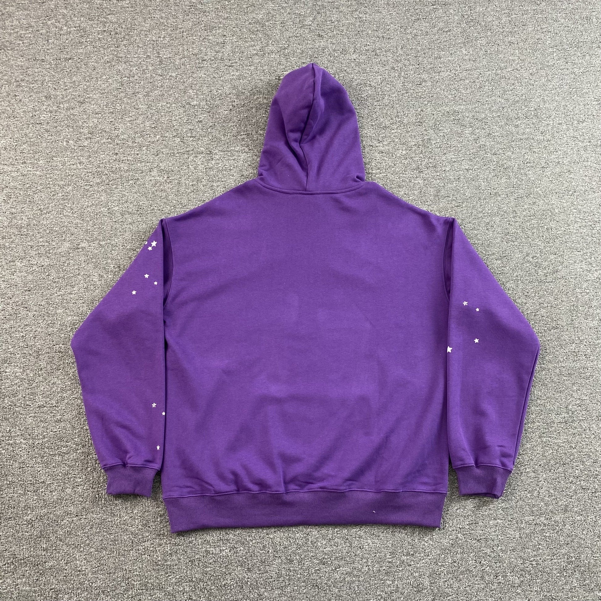 SP5DER STAR OG WEB V2 HOODIE PURPLE - Phantom Kicks