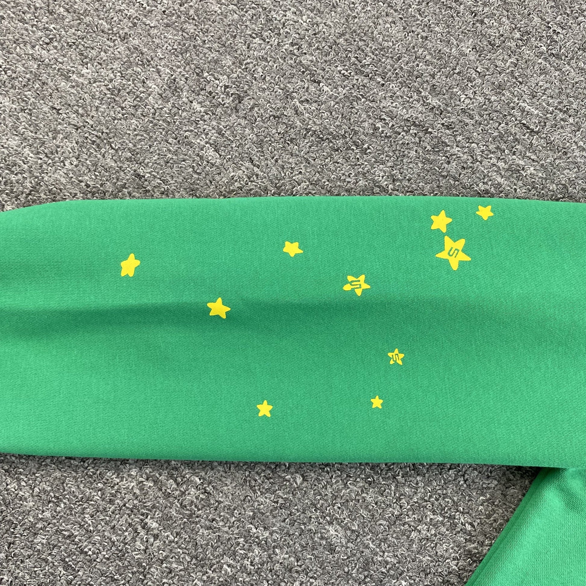 SP5DER STAR OG WEB V2 HOODIE SLIME GREEN - Phantom Kicks