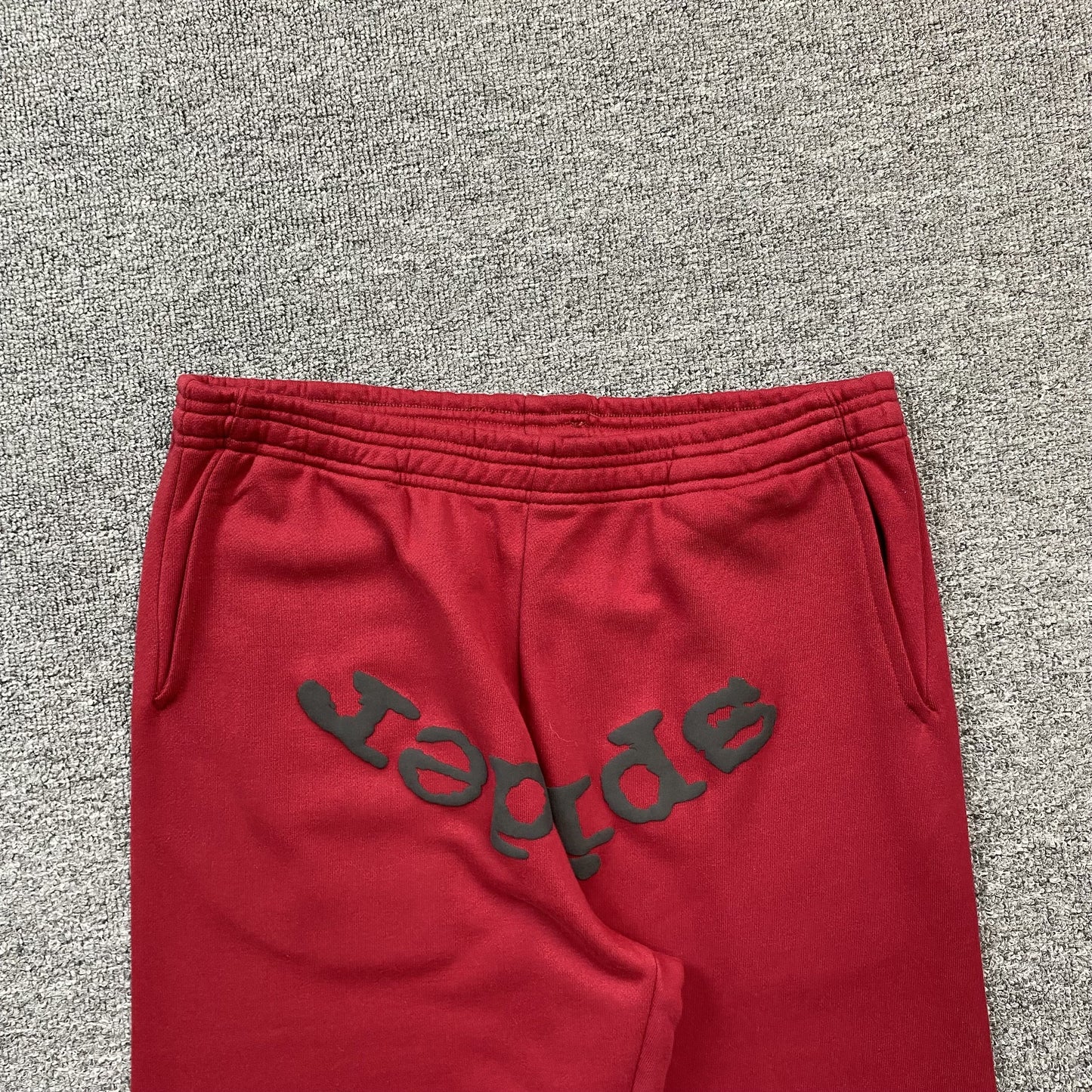 SP5DER VVS SWEATPANTS RED - Phantom Kicks
