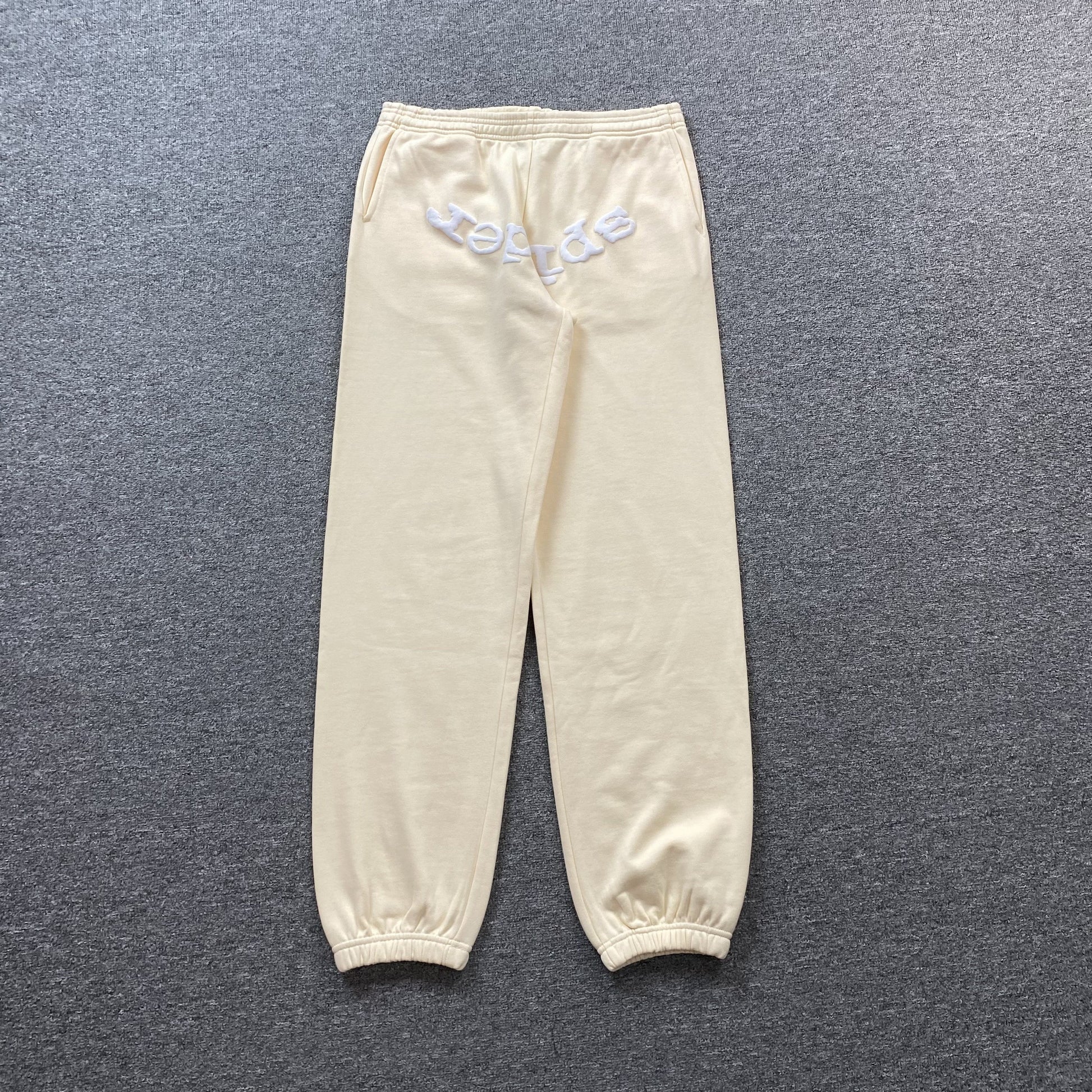 SP5DER VVS SWEATPANTS WHITE - Phantom Kicks