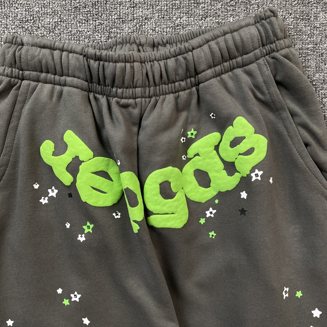 SP5DER WAIT WEB SWEATPANTS SLATE GREY - Phantom Kicks