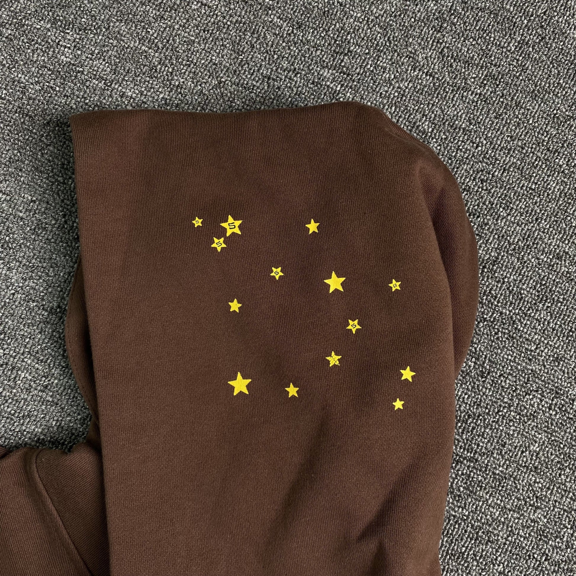 SP5DER WEB HOODIE BROWN - Phantom Kicks