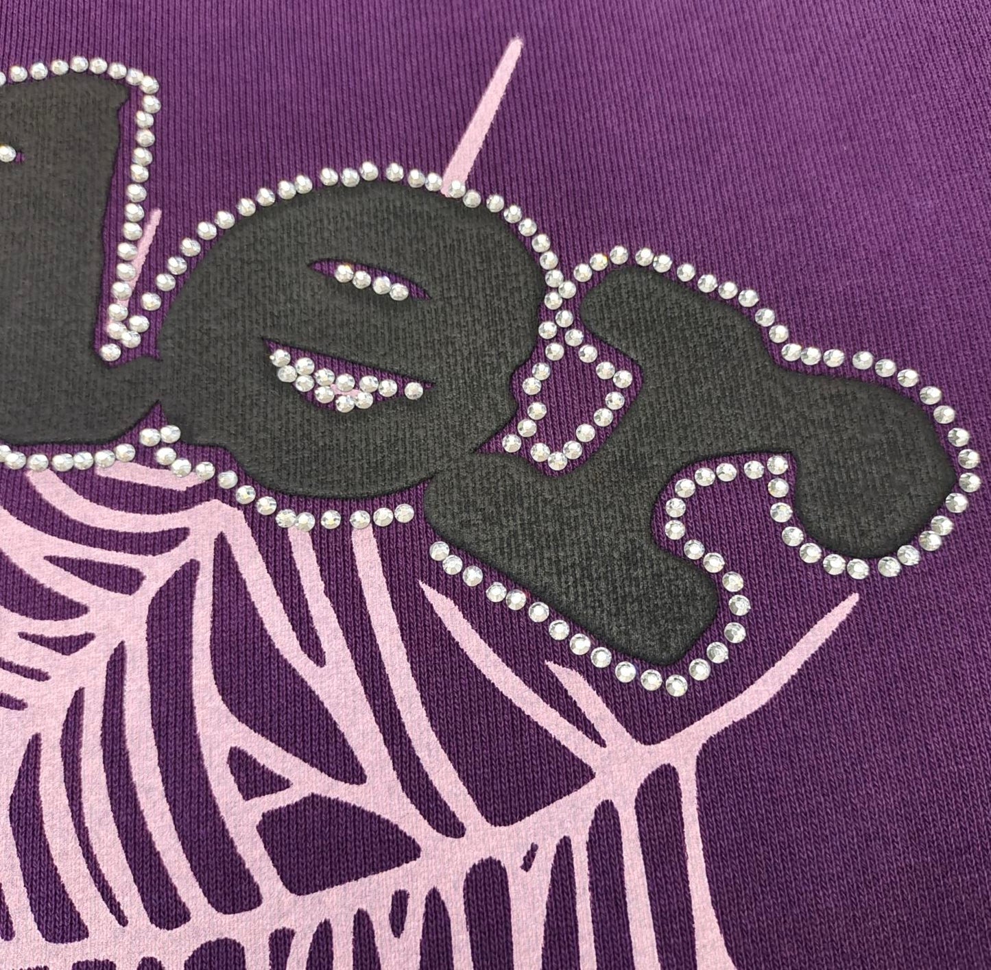SP5DER WEB HOODIE PURPLE - Phantom Kicks