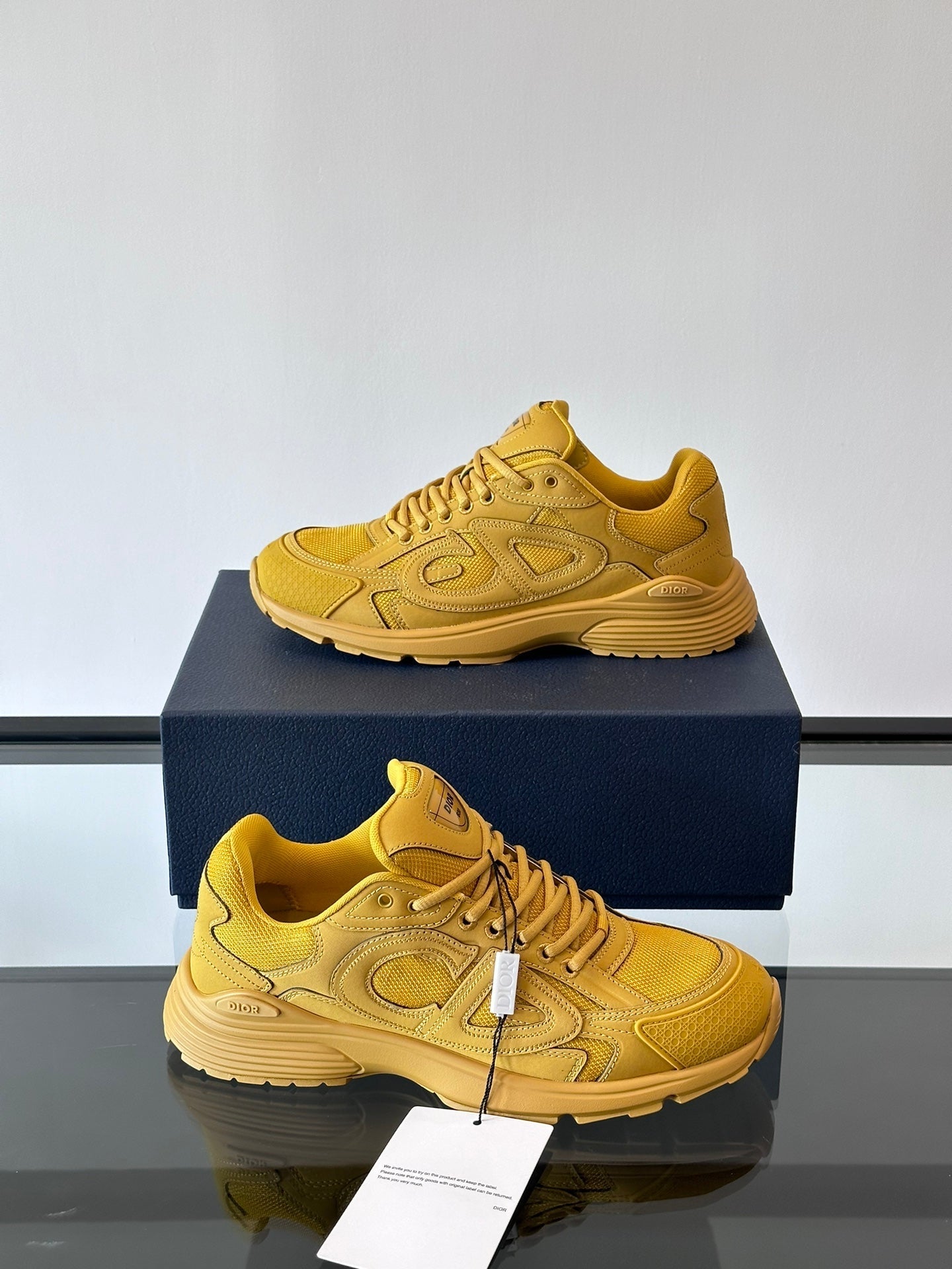 STONE ISLAND x DIOR B30 YELLOW - Phantom Kicks