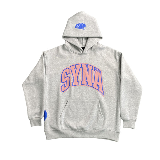 SYNA WORLD COLLEGE HOODIE GREY - Phantom Kicks