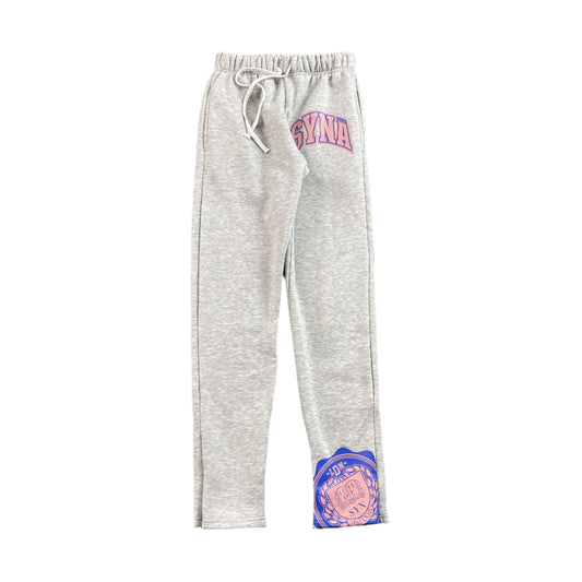 SYNA WORLD COLLEGE SWEATPANTS GREY - Phantom Kicks