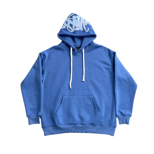 SYNA WORLD HOOD LOGO HOODIE BLUE - Phantom Kicks