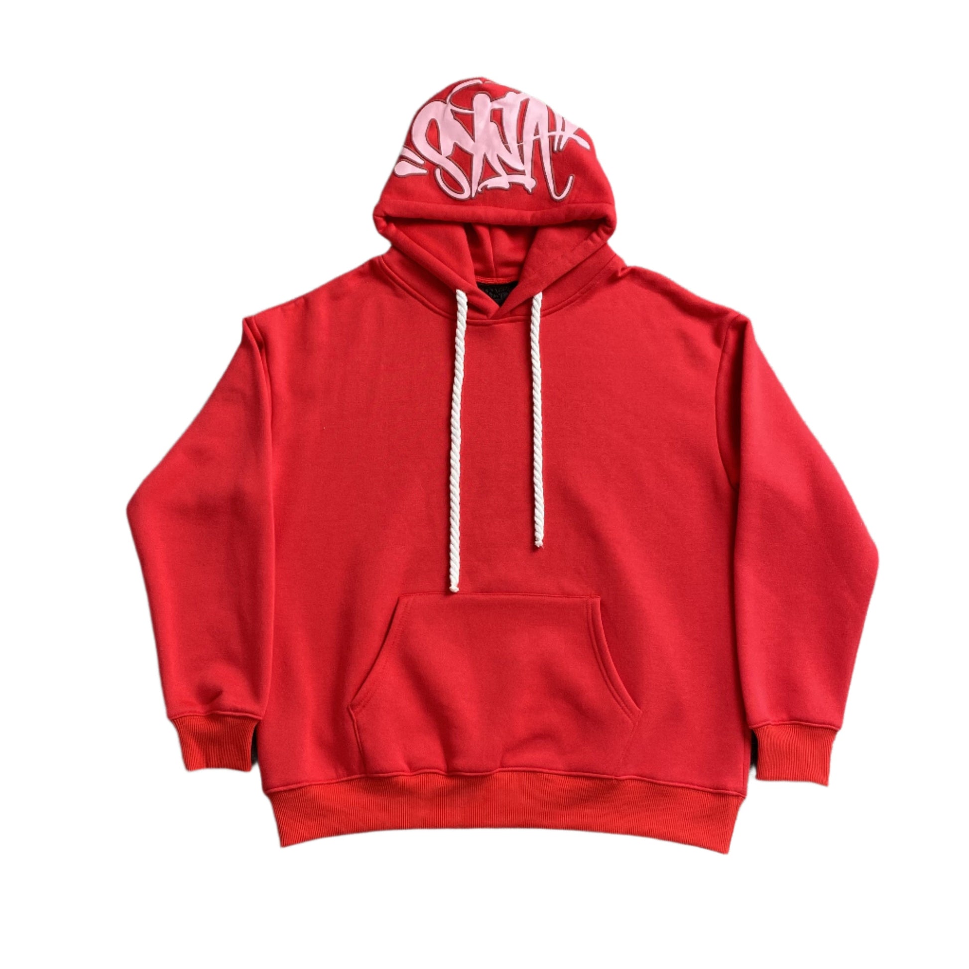 SYNA WORLD HOOD LOGO HOODIE RED - Phantom Kicks