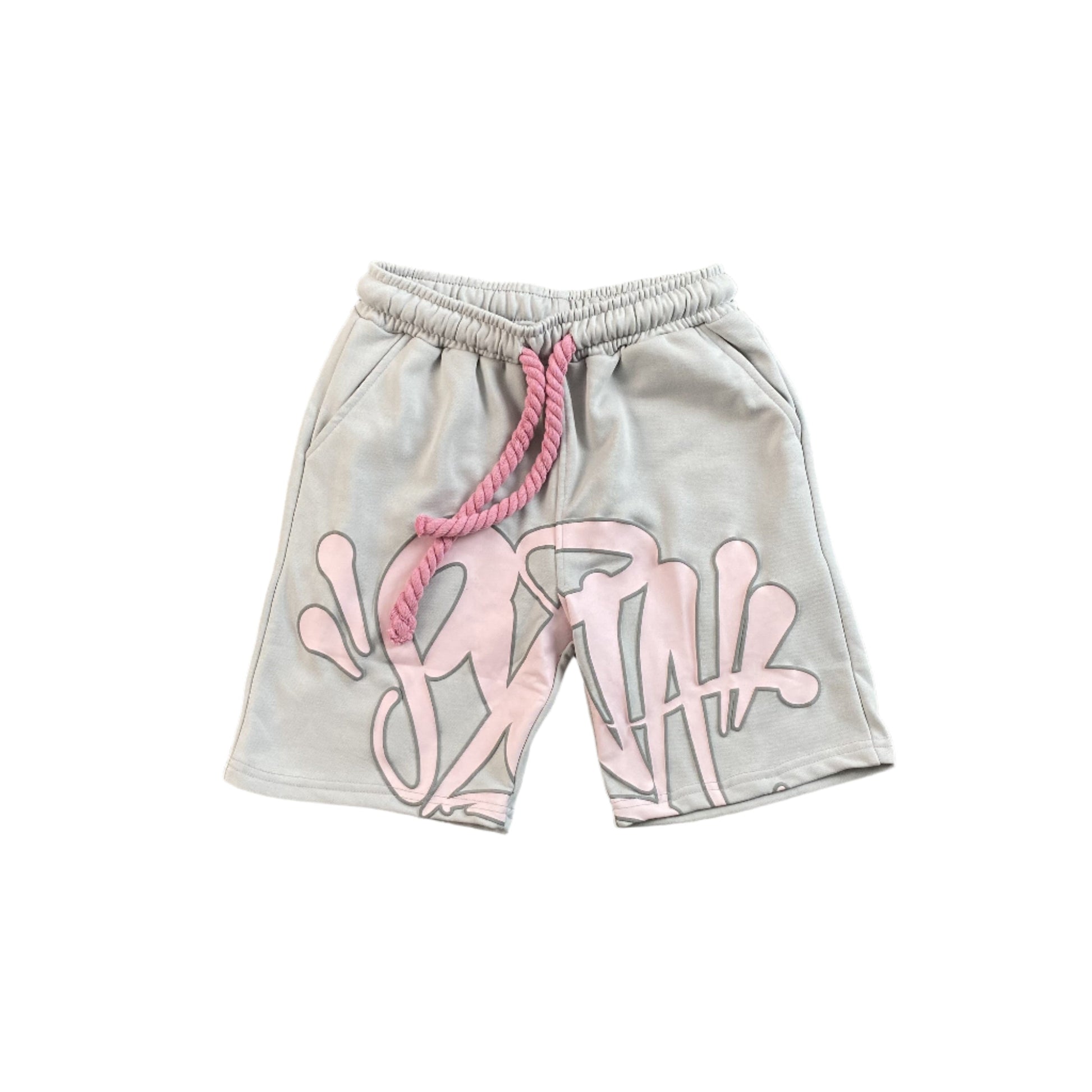 SYNA WORLD SHORTS GREY PINK - Phantom Kicks