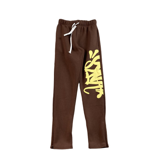 SYNA WORLD SWEATPANTS BROWN - Phantom Kicks