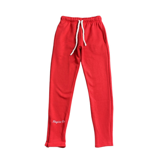 SYNA WORLD SYNA LOGO SWEATPANTS RED - Phantom Kicks
