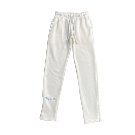 SYNA WORLD SYNA LOGO SWEATPANTS WHITE - Phantom Kicks