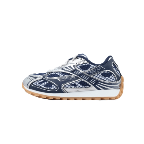 Bottega Orbit Navy Silver