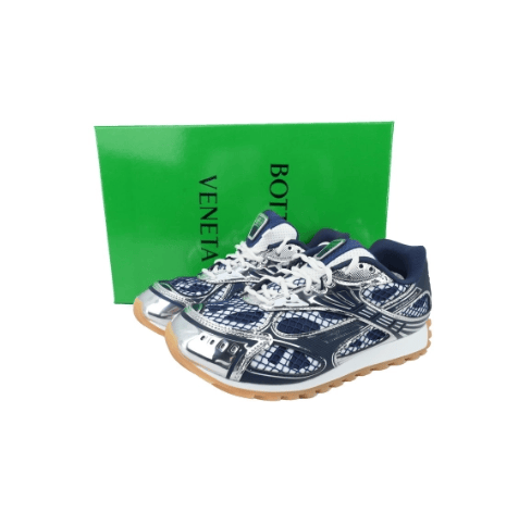 Bottega Orbit Navy Silver