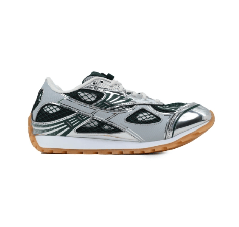 Bottega Orbit Dark Green Silver