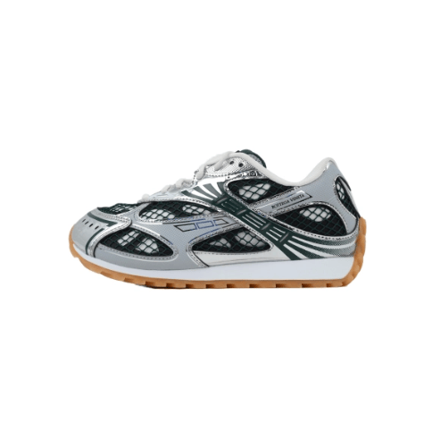 Bottega Orbit Dark Green Silver