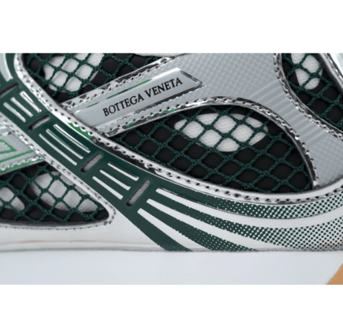 Bottega Orbit Dark Green Silver