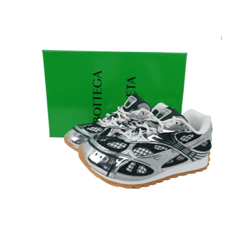 Bottega Orbit Dark Green Silver