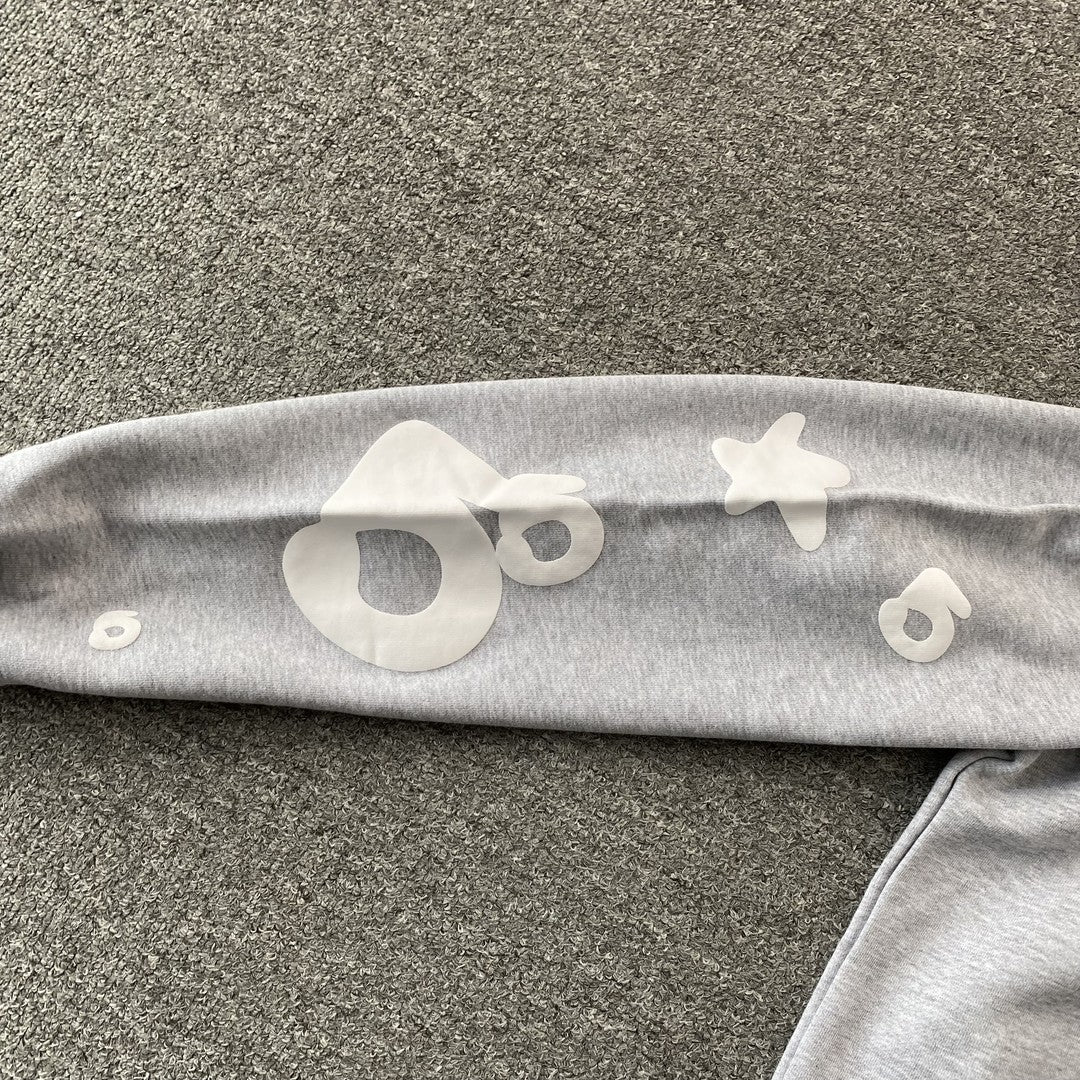 SP5DER BELUGA HOODIE HEATHER GREY - Phantom Kicks