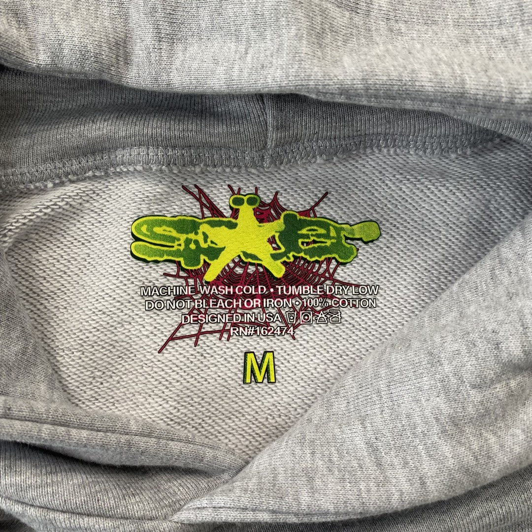 SP5DER BELUGA HOODIE HEATHER GREY - Phantom Kicks