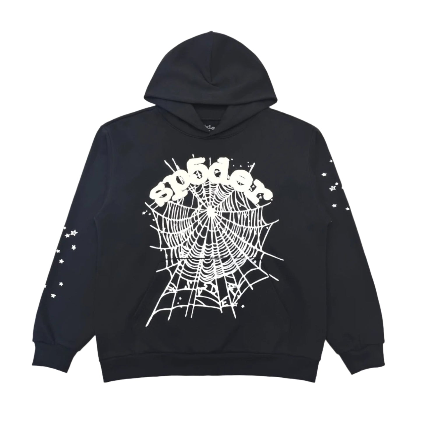 SP5DER OG WEB HOODIE BLACK - Phantom Kicks