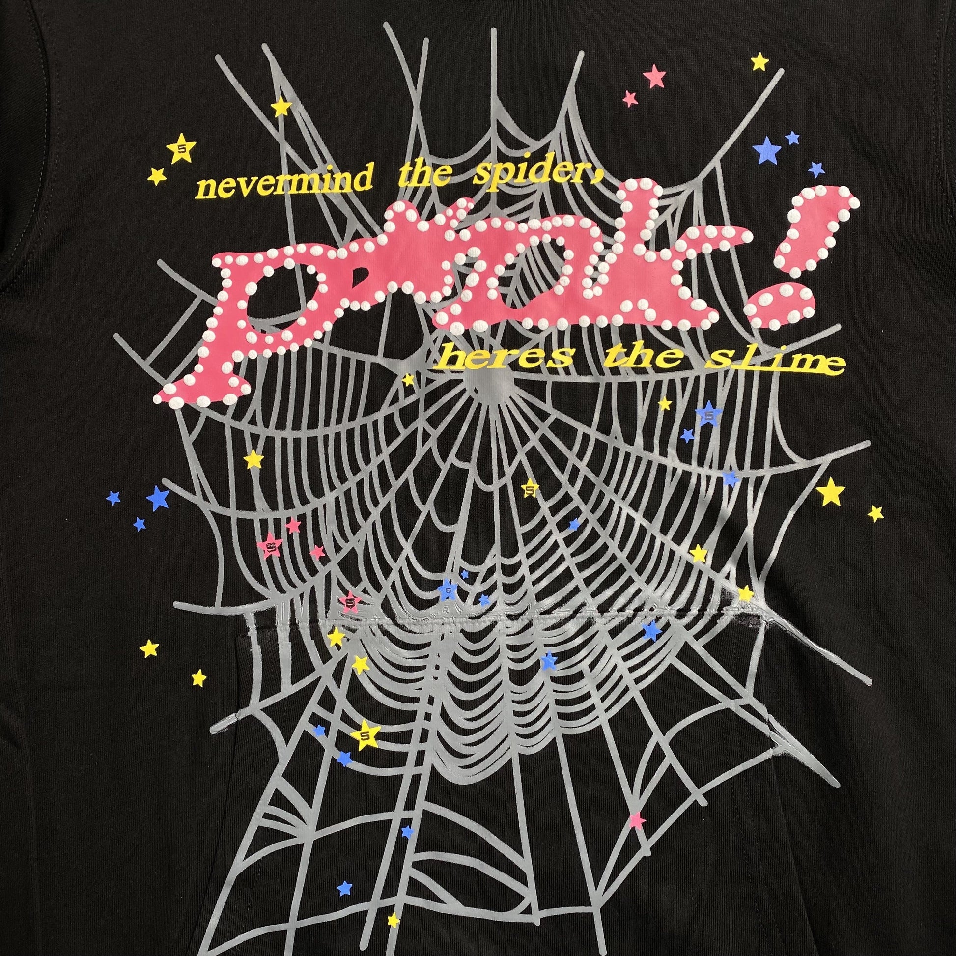 SP5DER P*NK HOODIE BLACK - Phantom Kicks