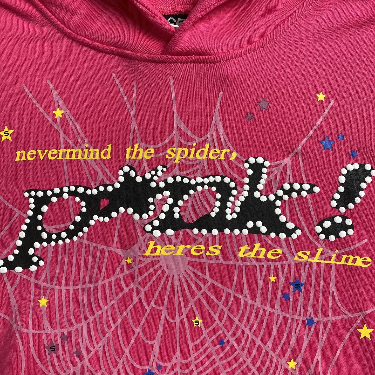 SP5DER P*NK HOODIE PINK - Phantom Kicks