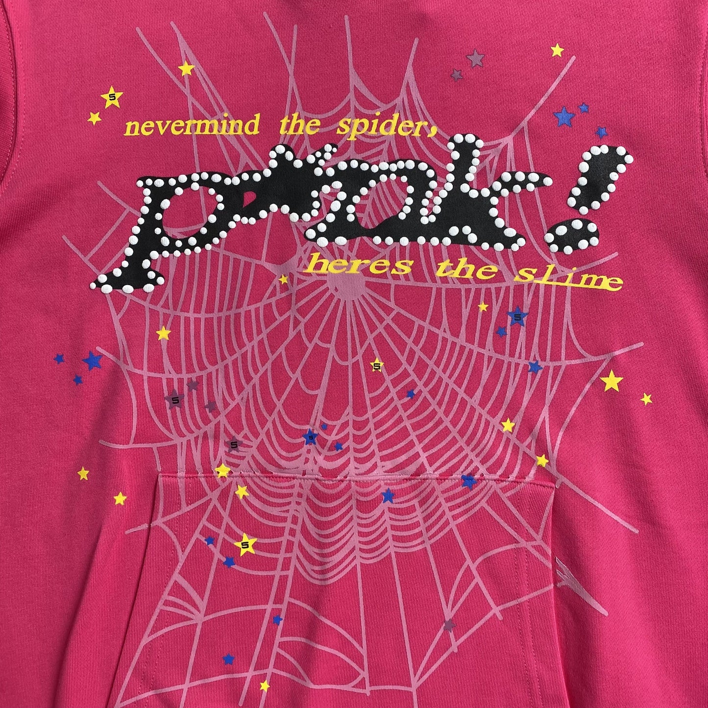 SP5DER P*NK HOODIE PINK - Phantom Kicks