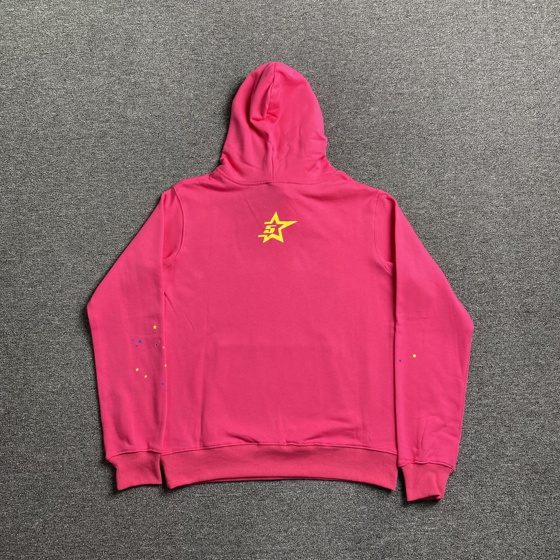 SP5DER P*NK HOODIE PINK - Phantom Kicks