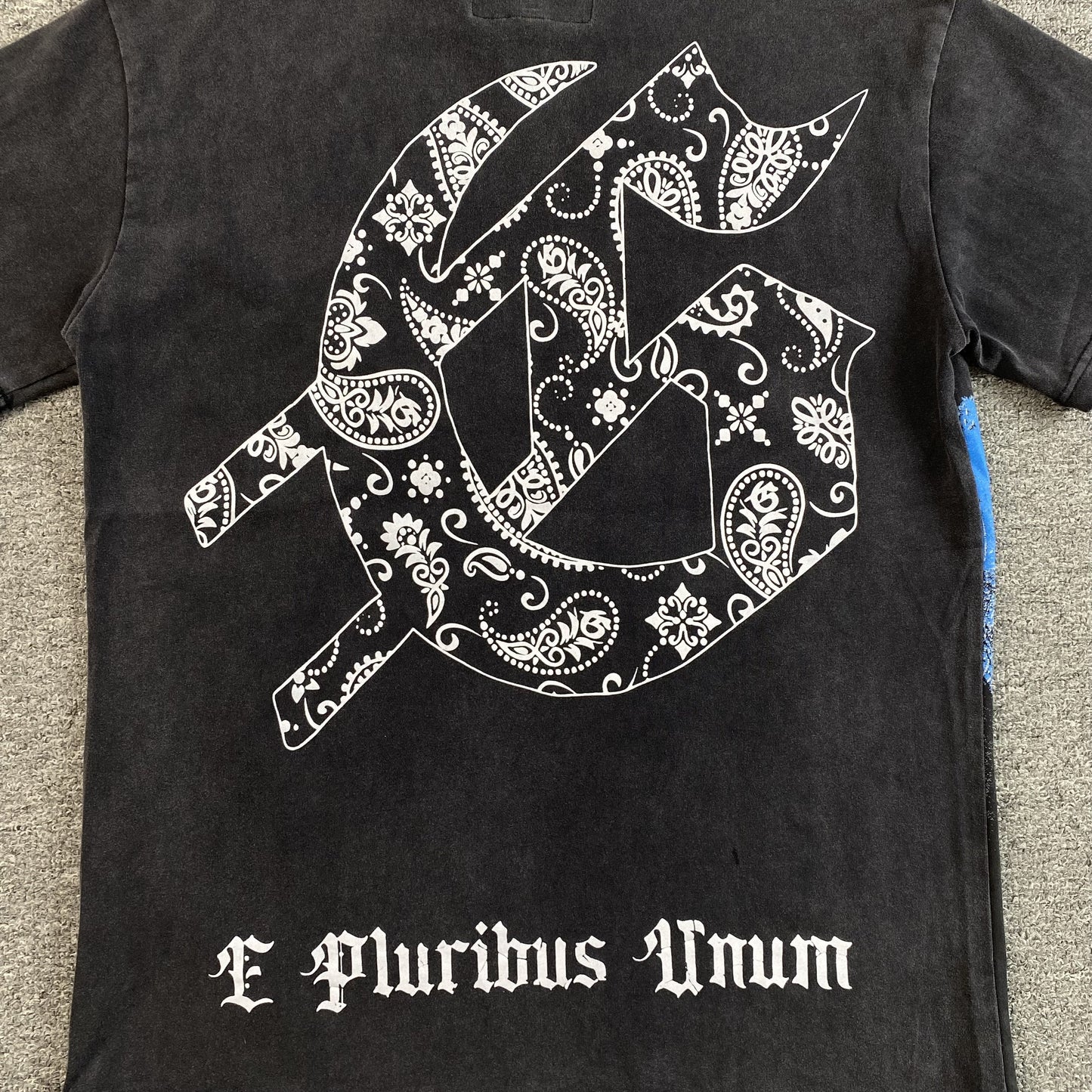 GODSPEED HILLS HAVE EYES T-SHIRT WASHED BLACK - Phantom Kicks