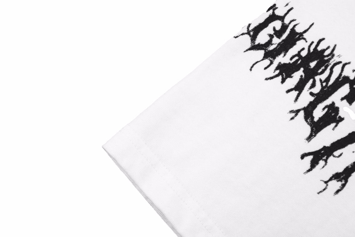 Balenciaga Multi-Logo T-Shirt (White) - Phantom Kicks