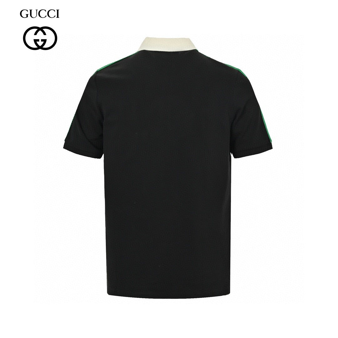 Gucci Stripe Sleeve Polo Shirt - Phantom Kicks