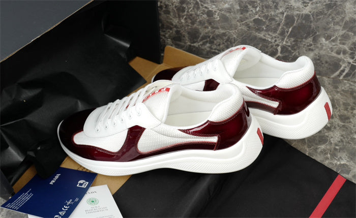 PRADA AMERICA'S CUP BURGUNDY WHITE - Phantom Kicks
