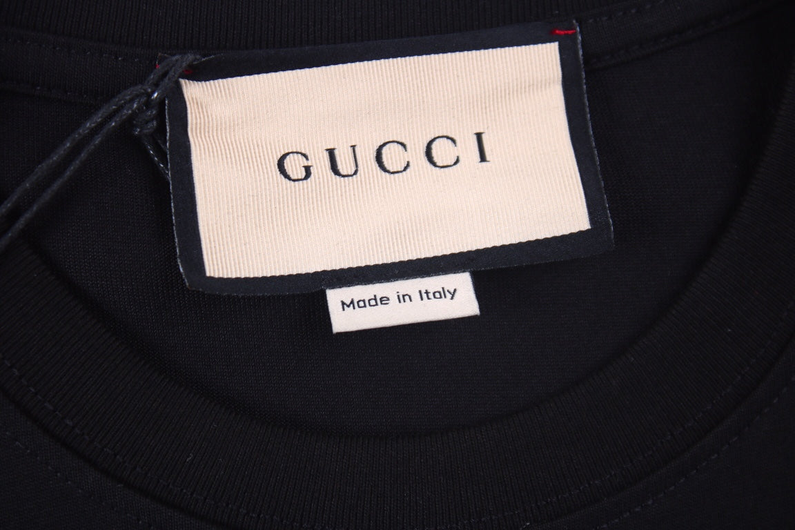 Gucci Rainbow Lightning T-Shirt (Black) - Phantom Kicks