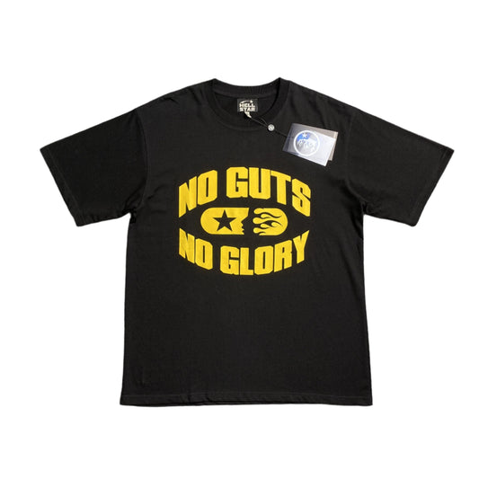 Hellstar "No Guts No Glory" Black T-Shirts - Phantom Kicks