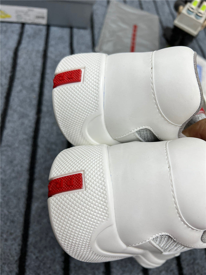 PRADA AMERICA'S CUP SOFT RUBBER WHITE SILVER - Phantom Kicks