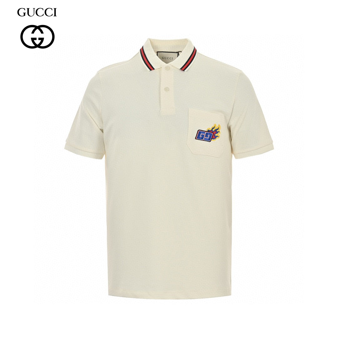 Gucci Flame Logo Polo Shirt - Phantom Kicks