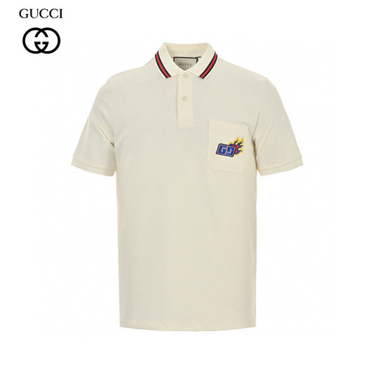 Gucci Flame Logo Polo Shirt - Phantom Kicks