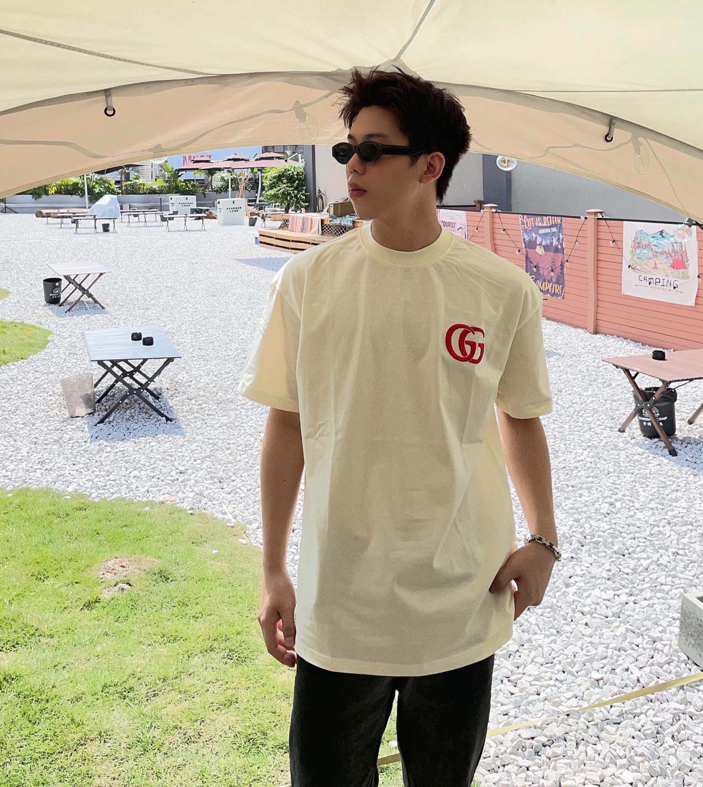 Gucci Double G Logo T-Shirt - Phantom Kicks